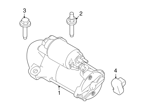 Electrical/Starter for 2012 Ford Taurus #2