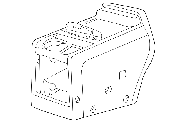 2L7Z78045A36BAA Деталь REAR CONSOLE