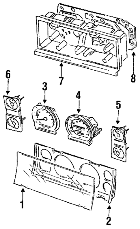Grand Cherokee INSTRUMENT GAUGES