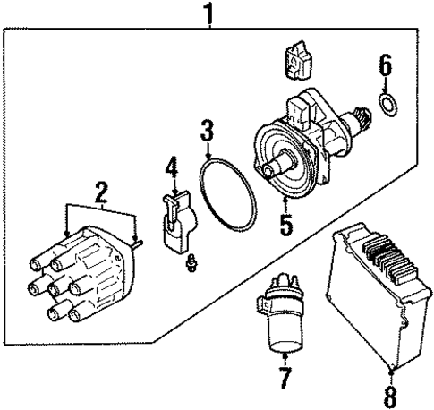 ELECTRICAL/IGNITION SYSTEM for 2000 Chrysler Grand Voyager #1