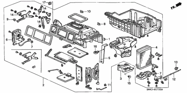 Heater Unit for 1992 Honda Accord #0