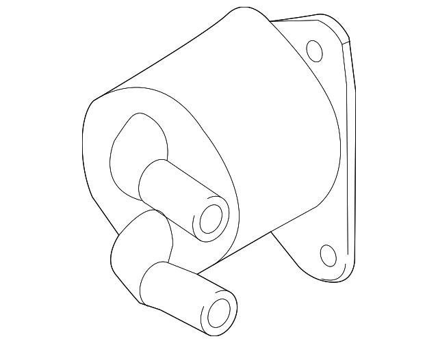 31437022 Деталь OIL COOLER