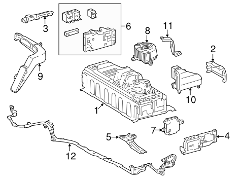 ELECTRICAL/BATTERY for 2013 Toyota Avalon #1