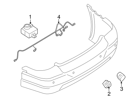 Electrical/Parking Aid for 2009 Ford Taurus X #1