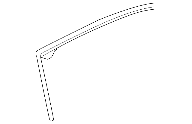 970-536-556-03 Деталь UPPER SEAL, RIGHT