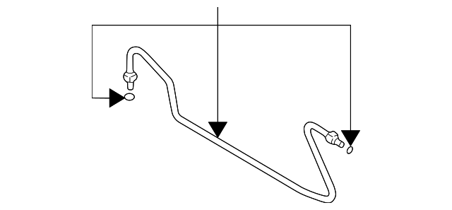 88971109 Деталь PRESSURE TUBE, RIGHT