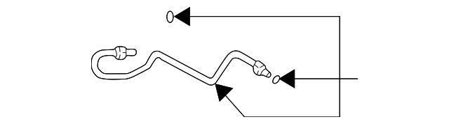 88971110 Деталь PRESSURE TUBE, LEFT