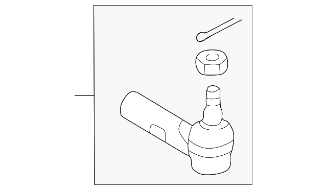 88972118 Деталь OUTER TIE ROD