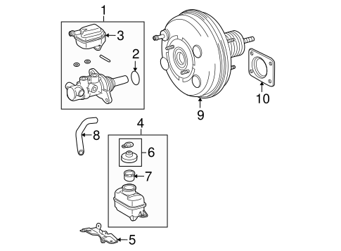BODY/MASTER CYLINDER - COMPONENTS ON DASH PANEL for 2013 Toyota Highlander #1