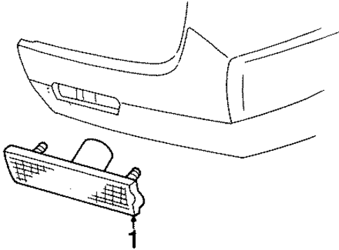 Toronado SIDE MARKER LAMPS 2