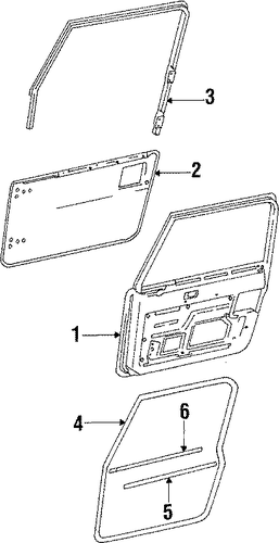 Wrangler DOOR & COMPONENTS