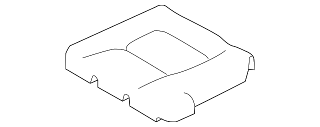 LR059494 Деталь SEAT CUSHION PAD, RIGHT