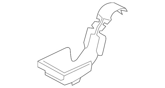 LR059468 Деталь CENTER COVER