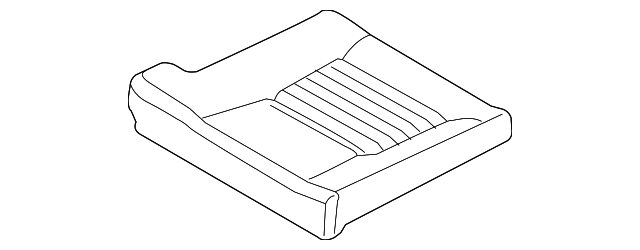 LR059401 Деталь CUSHION COVER, RIGHT