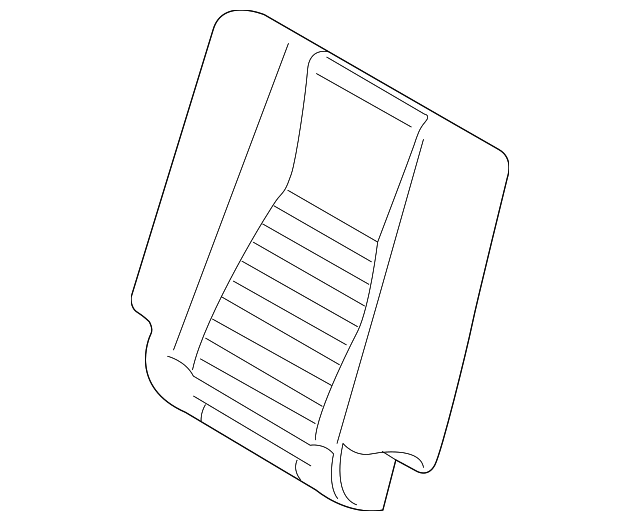 LR065305 Деталь SEAT BACK COVER, LEFT