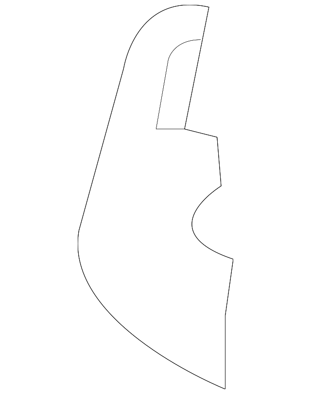 LR065964 Деталь RECLINE COVER, LEFT