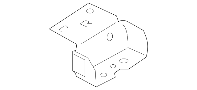 LR060753 Деталь BRACKET, RIGHT