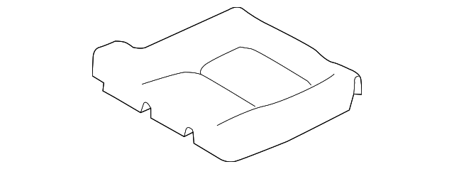 LR059495 Деталь SEAT CUSHION PAD, LEFT
