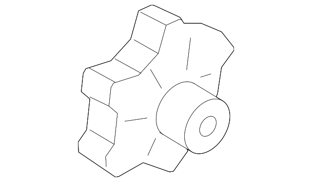 30619800 LUMBAR ADJUSTER, LEFT