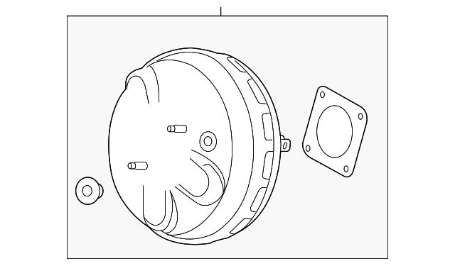 LR025443 Деталь BOOSTER ASSY