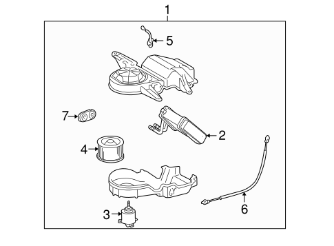 HVAC/AUXILIARY HEATER & AC for 2006 Toyota Land Cruiser #1