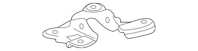 22675226 Деталь TRAILING ARM BRACKET, LEFT