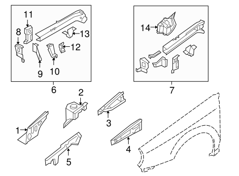 9-2X STRUCTURAL COMPONENTS & RAILS