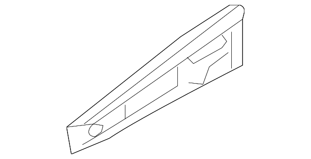 32007393 Деталь UPPER RAIL, RIGHT