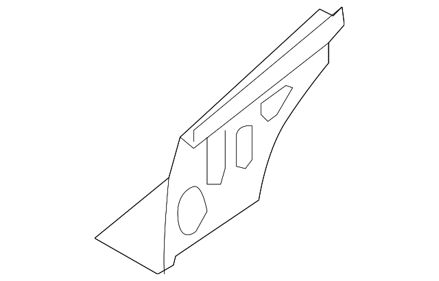 32007428 Деталь FRONT PANEL, LEFT