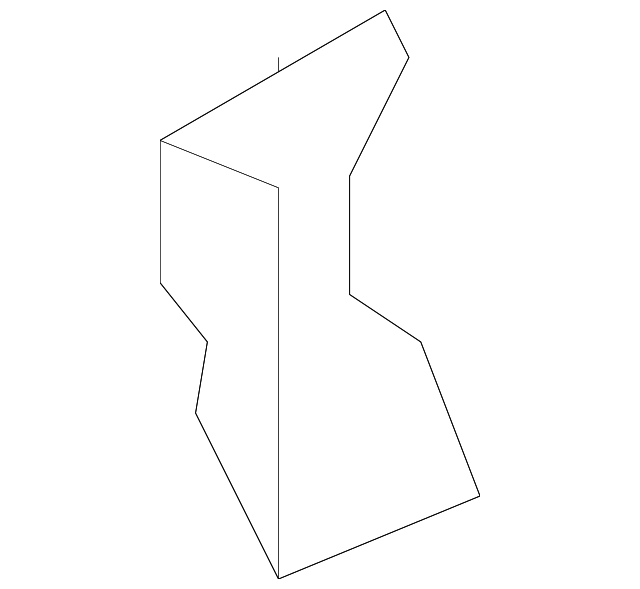 32010385 Деталь BUMPER BRACKET, RIGHT