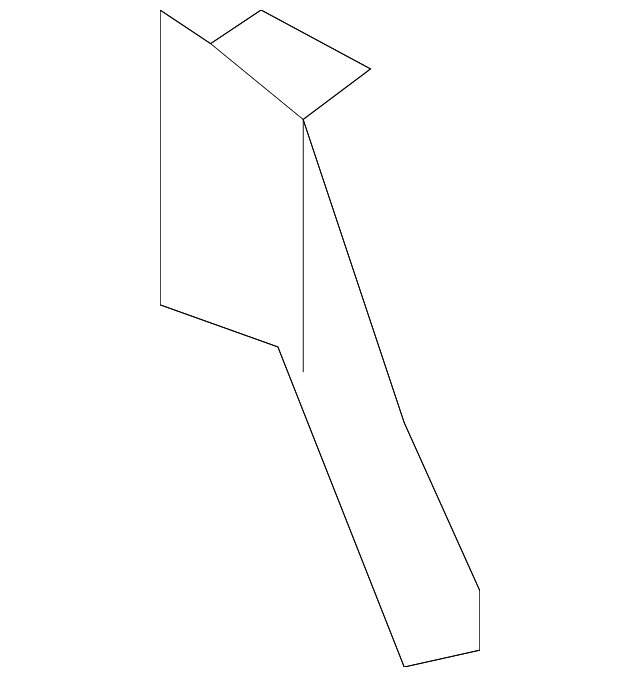 32007460 Деталь BUMPER BRACKET, RIGHT