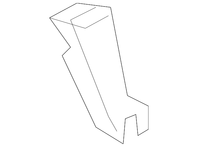 32007459 Деталь BUMPER BRACKET, LEFT