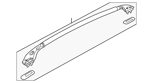 CAC100142PMD Деталь SIDE RAIL ASSY, RIGHT