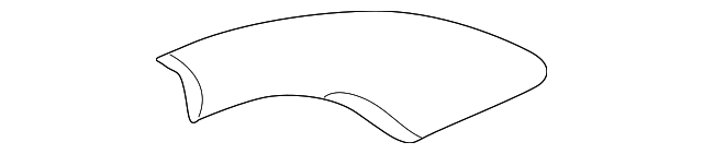 CNC100080PMD Деталь SIDE RAIL ASSY CAP, RIGHT
