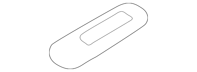 CAJ100082 Деталь SIDE RAIL ASSY GASKET, RIGHT