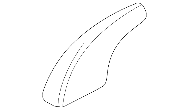 CNC100070PMD Деталь SIDE RAIL ASSY CAP, LEFT
