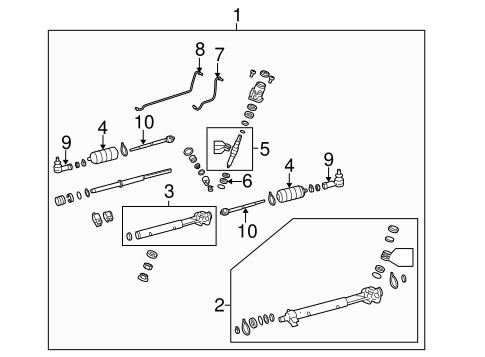 GTO STEERING GEAR & LINKAGE 2