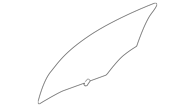 8E5Z-5425712-A Деталь DOOR GLASS, RIGHT