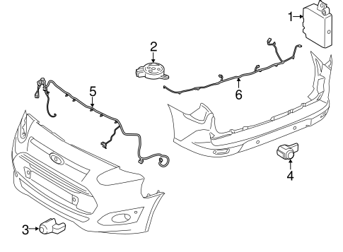 Electrical/Electrical Components for 2016 Ford Transit Connect #3