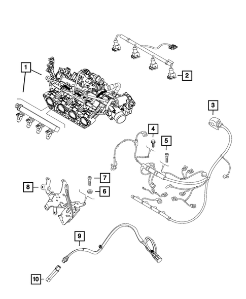 Wiring-Powertrain for 2015 Jeep Renegade #0