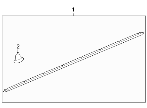 Terrain EXTERIOR TRIM - PILLARS