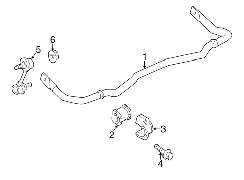 911 STABILIZER BAR & COMPONENTS