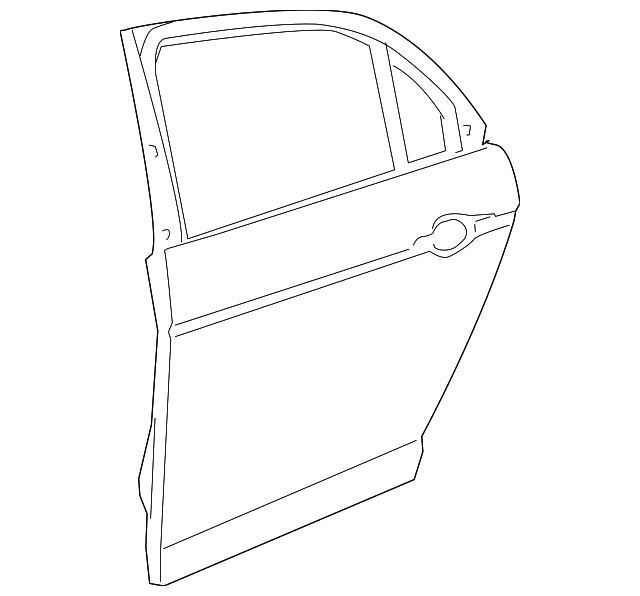 C2C15678 Деталь DOOR SHELL, RIGHT