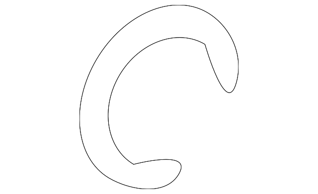 19183742 Деталь INNER BOOT SNAP RING, LEFT