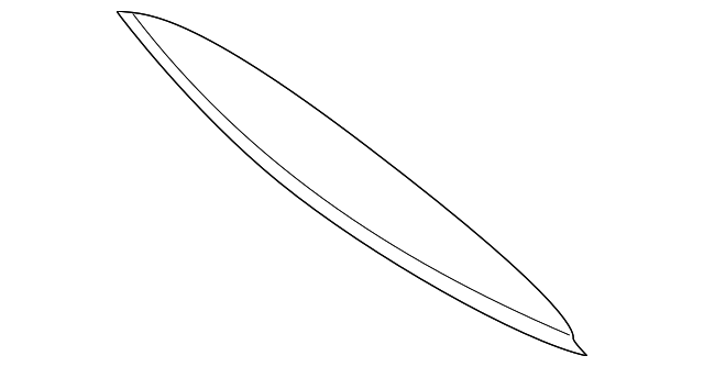 30871204 Деталь HOOD WEATHERSTRIP