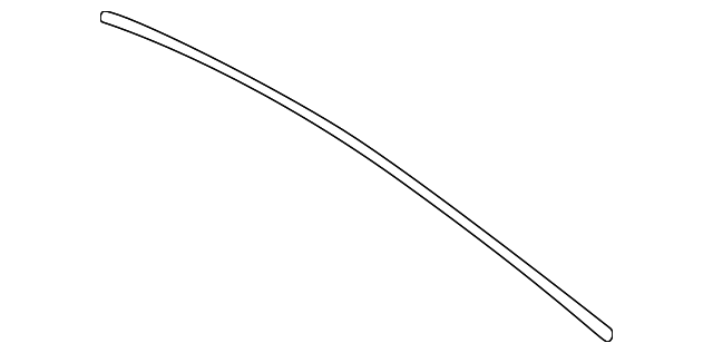 30800801 Деталь HOOD WEATHERSTRIP