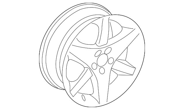 12786708 Деталь WHEEL, ALLOY