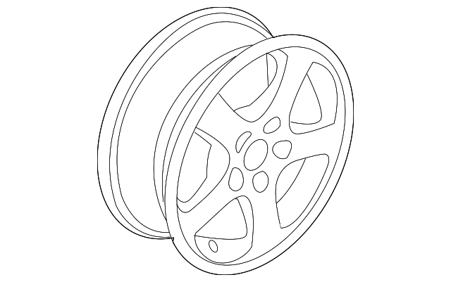 12785708 Деталь WHEEL, ALLOY