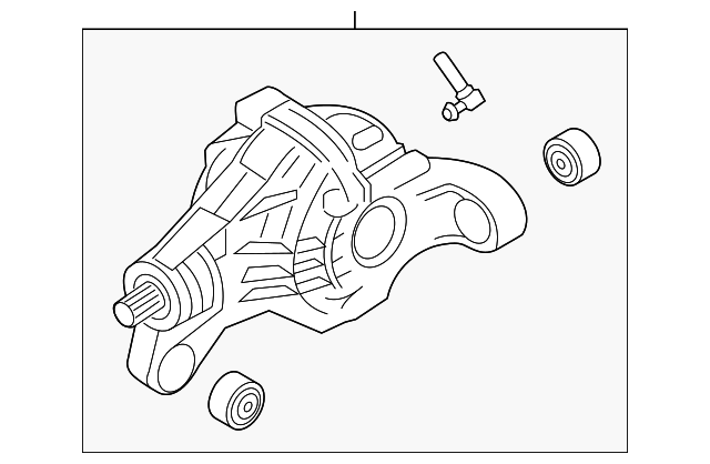 958-350-020-NX Деталь DIFRNTAL ASSY
