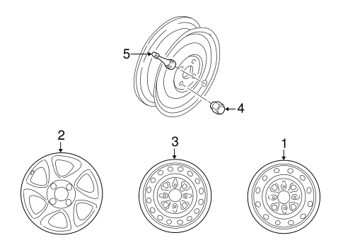 Wheels for 1998 Nissan Altima #0